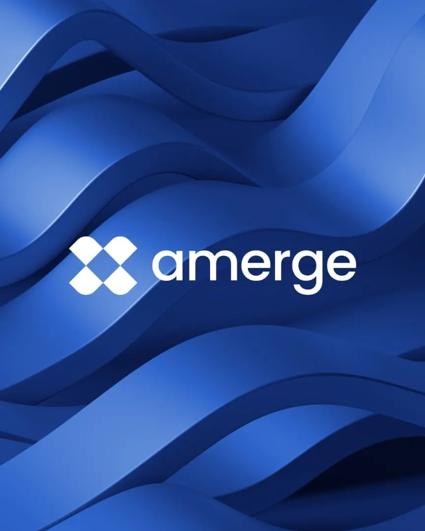 Amerge logo by LBS
