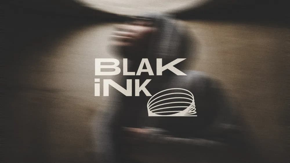 BlakInk logo by Blesson Varghese