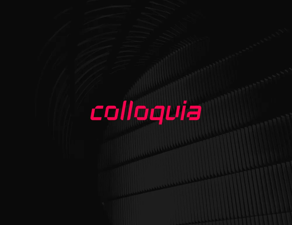Colloquia logo by Horacio Bella