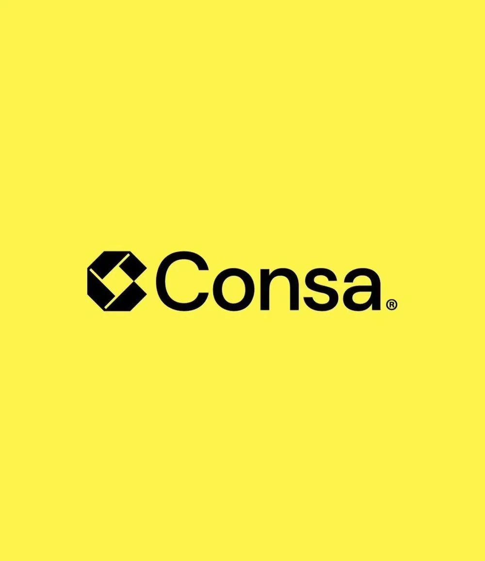 Consa logo by Elbu Studio