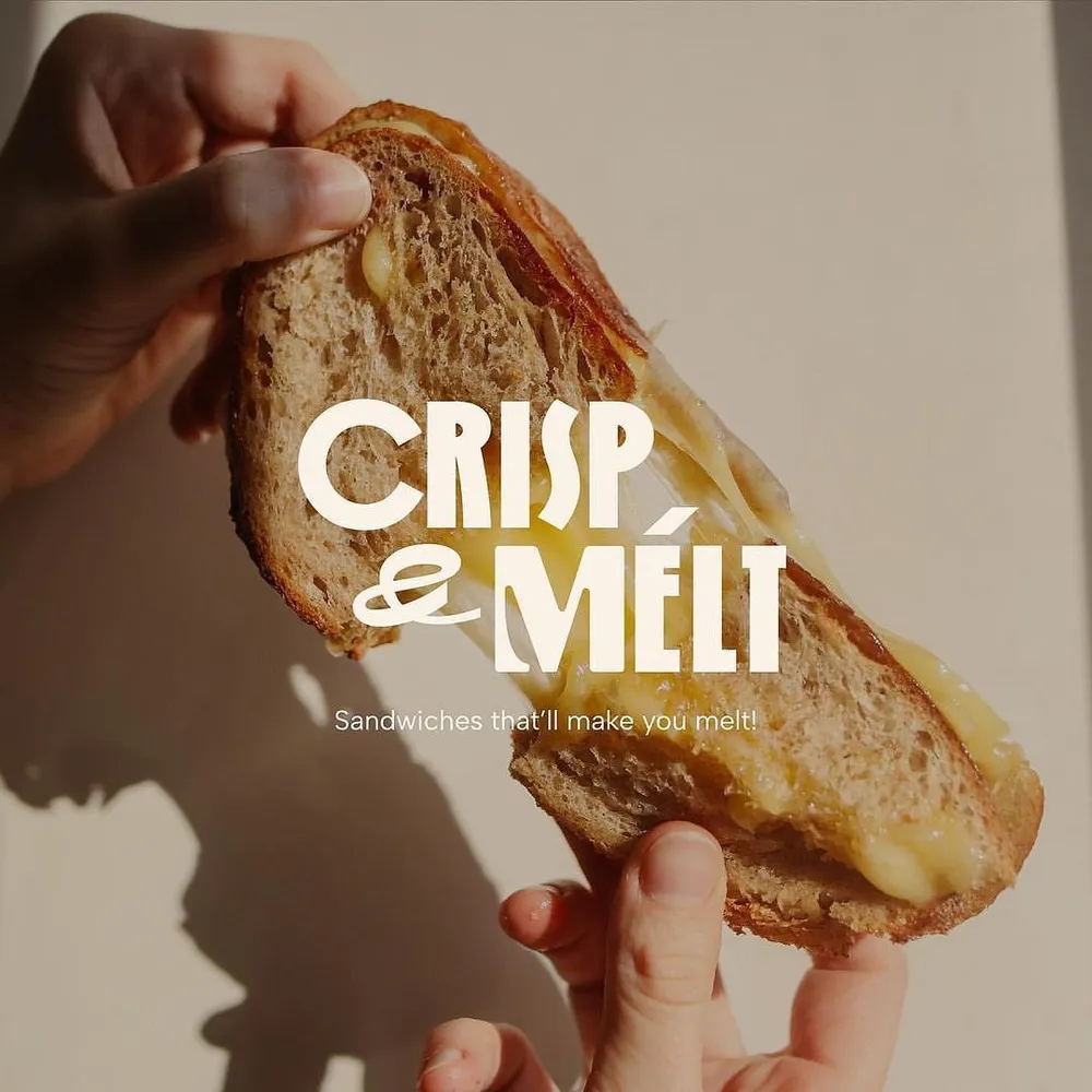 Crisp & Melt logo by Design by Wei