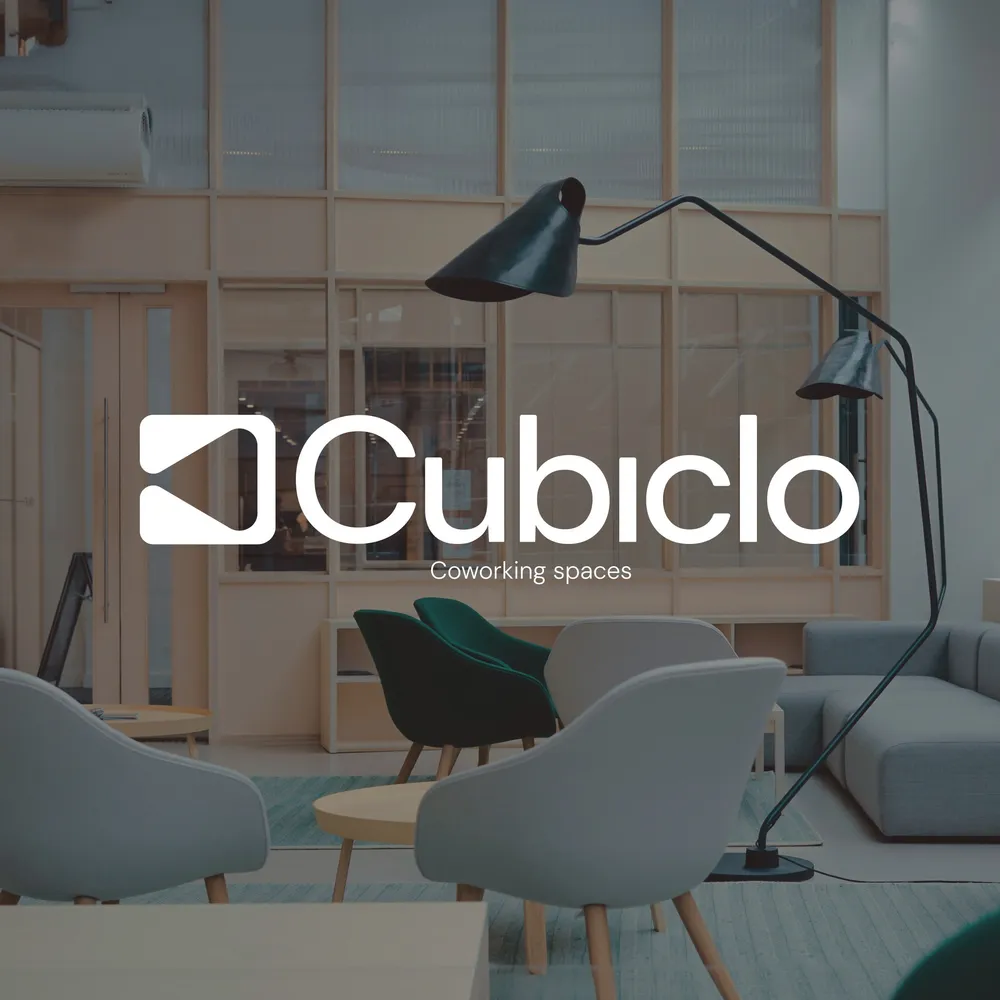 Cubiclo logo by Óscar López