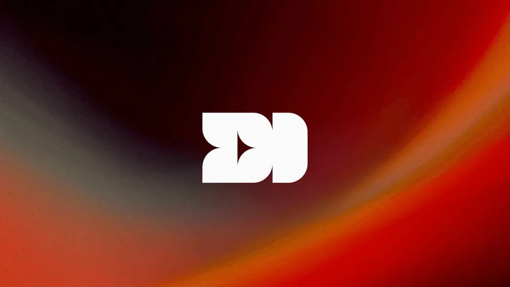 D shaped logo by Sam Stoof