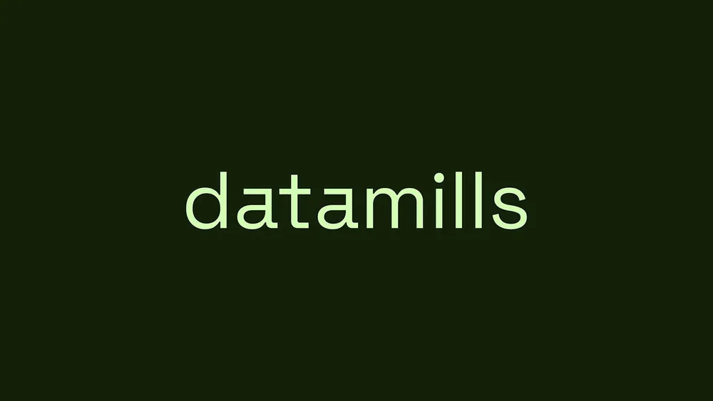 Datamills logo by Pedro Oliveira