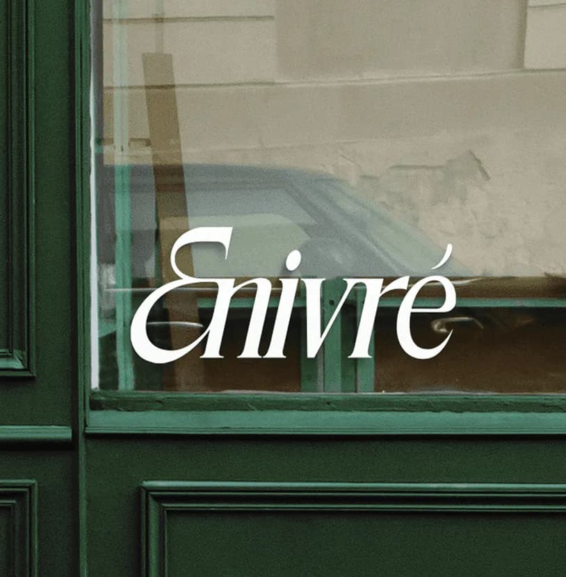 Enivré logo by Studio Impulso