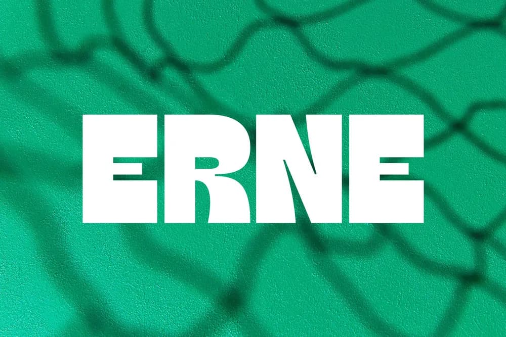 Erne logo by Saint Urbain