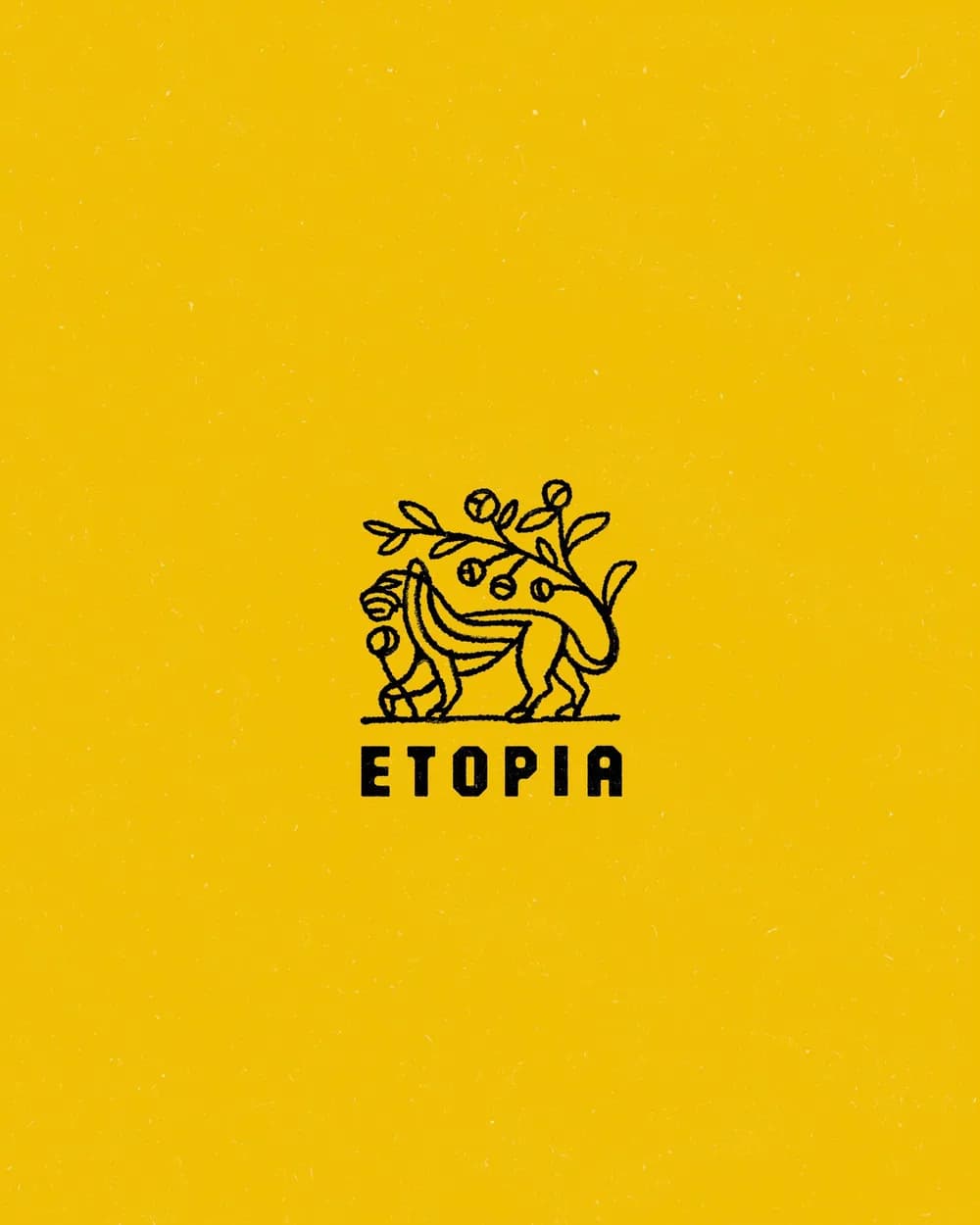 Etopia Coffe Roasters logo by Yossi Belkin