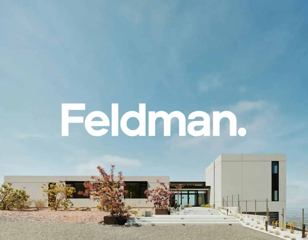 Feldman logo by Unseen Studio
