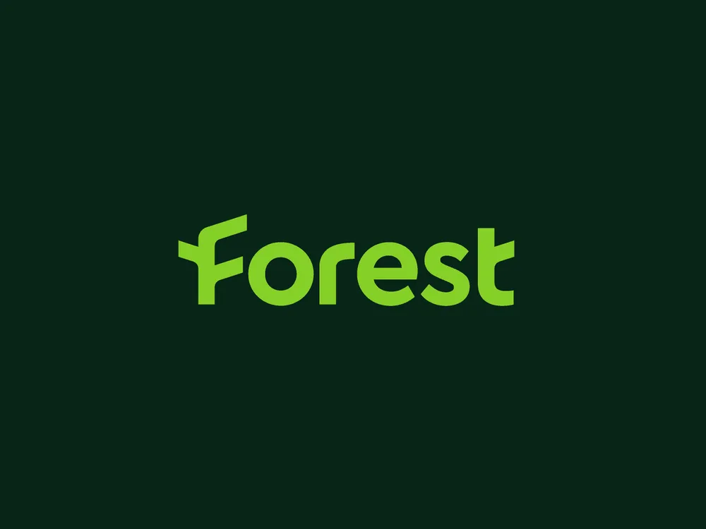 Forest logo by Dalius Stuoka