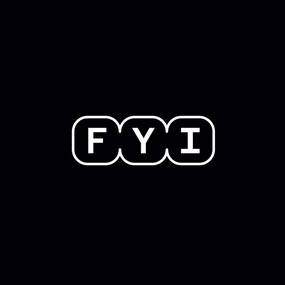 FYI logo by Patrick Fry