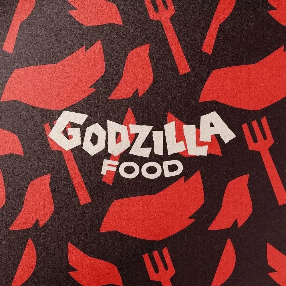 Godzilla Food logo by Drozdowtut