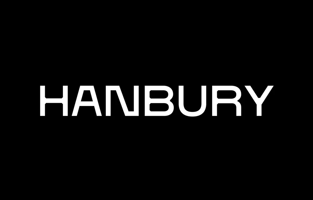 Hanbury logo by Base Design