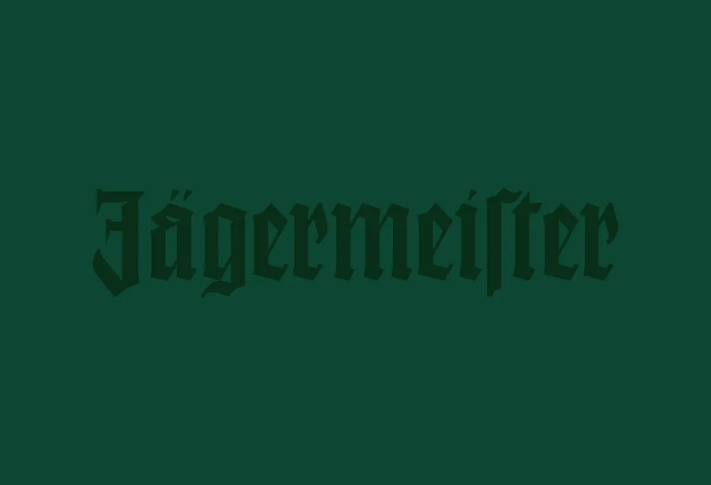 Jägermeister logo by Mother Design