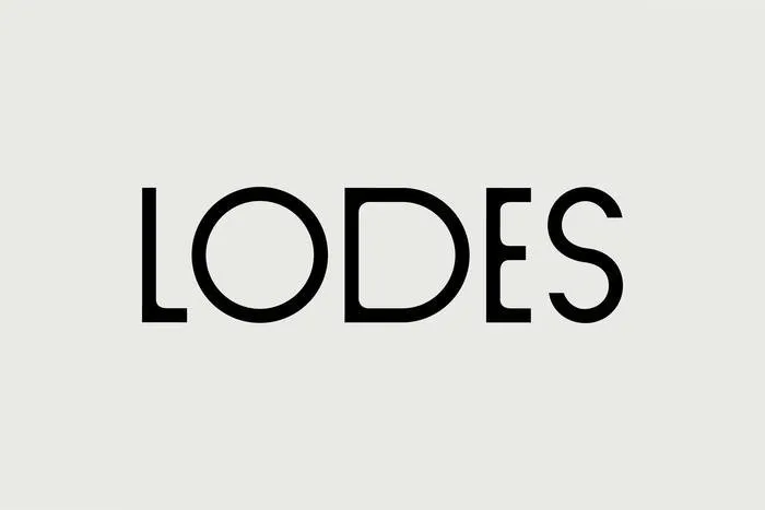 Lodes logo by Studio Italia Design