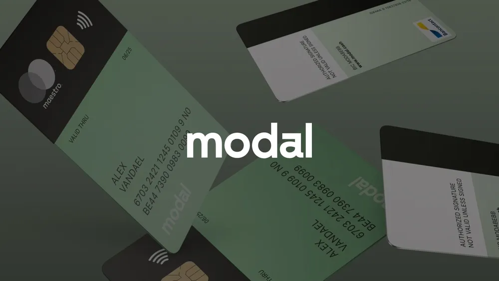 Modal logo by Jonas Leupe