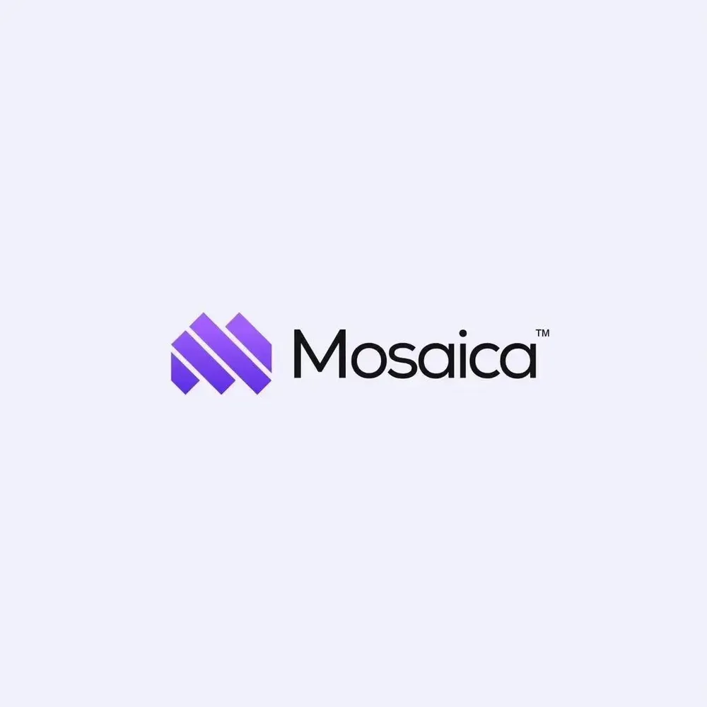 Mosaica logo by Benii Design