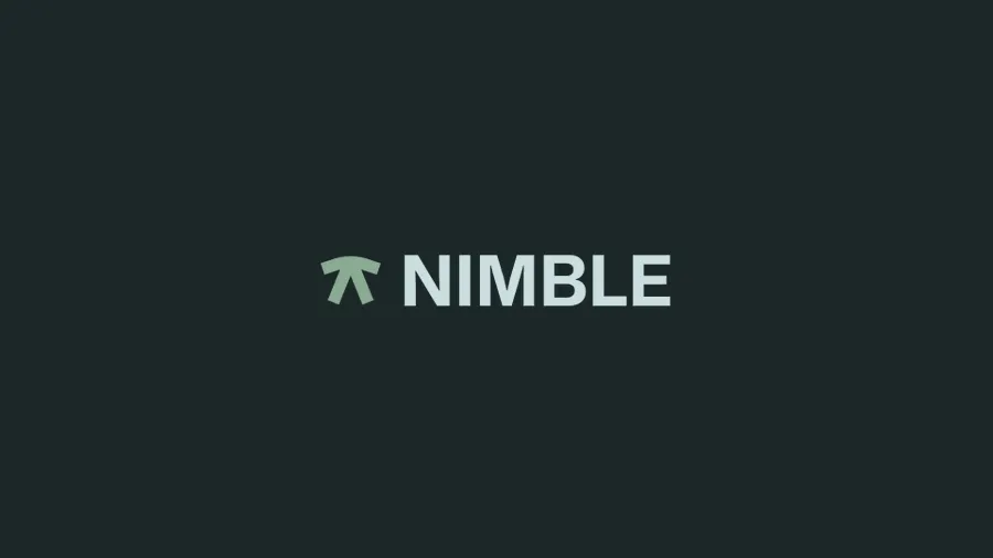 Nimble logo by Drice