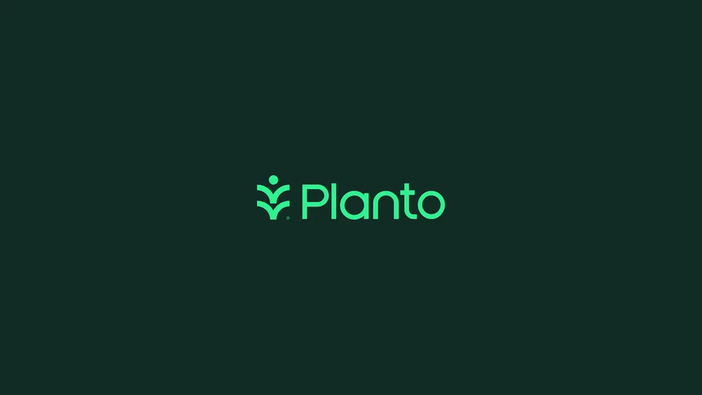 Planto logo by Dominik Podwojski