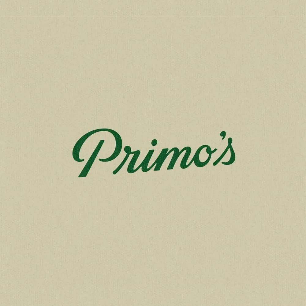 Primo's logo by Jim Kennelly