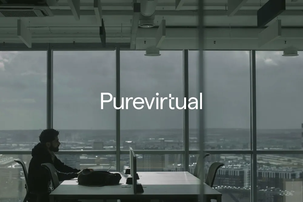 Purevirtual logo by Alphamark