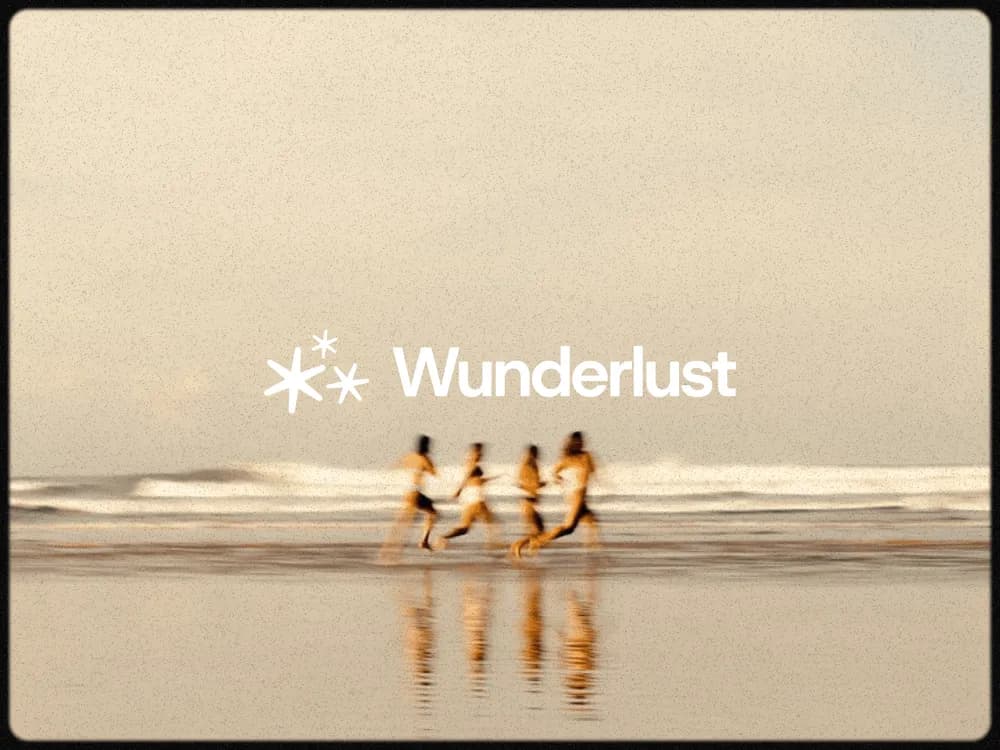 Wunderlust logo by Sam Stoof