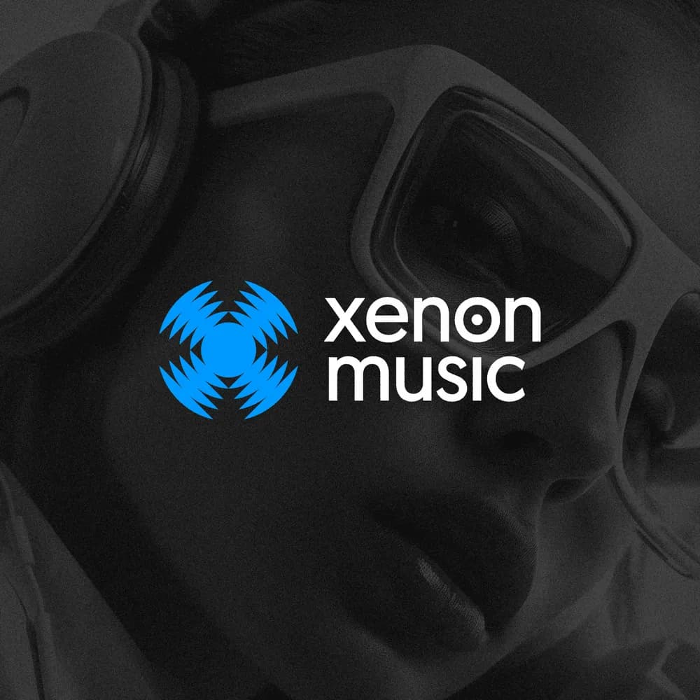 Xenon Music logo by Derek Sieber