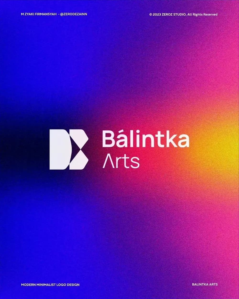 Balintka Arts logo by Zerodezainn