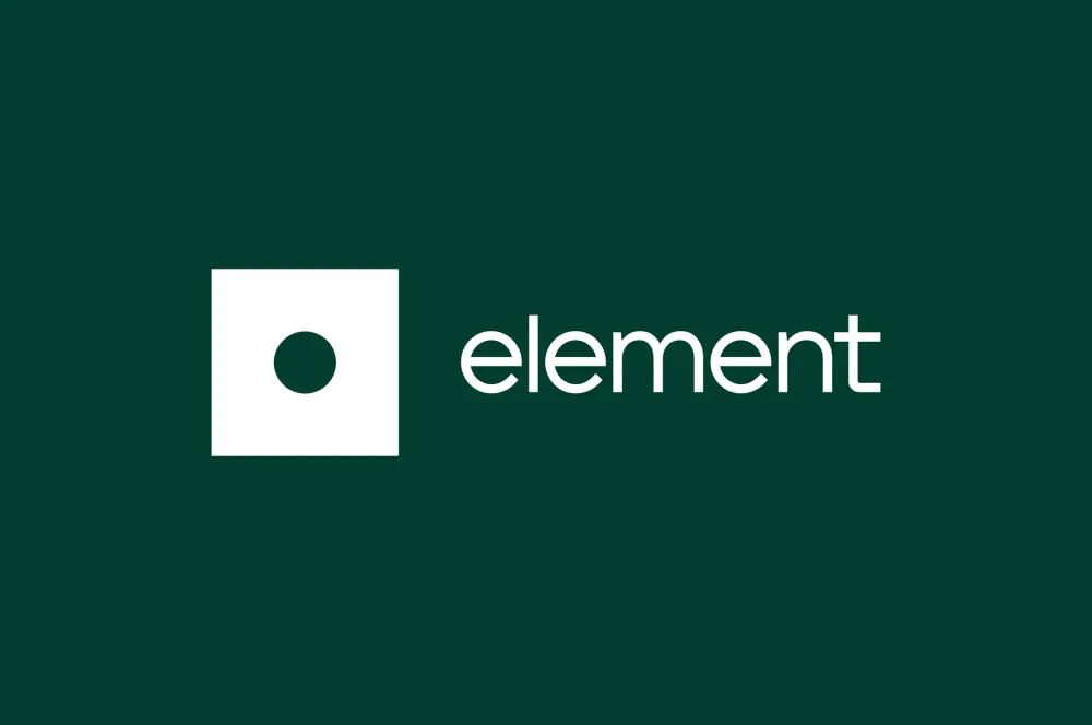 Element logo by Travis Ladue