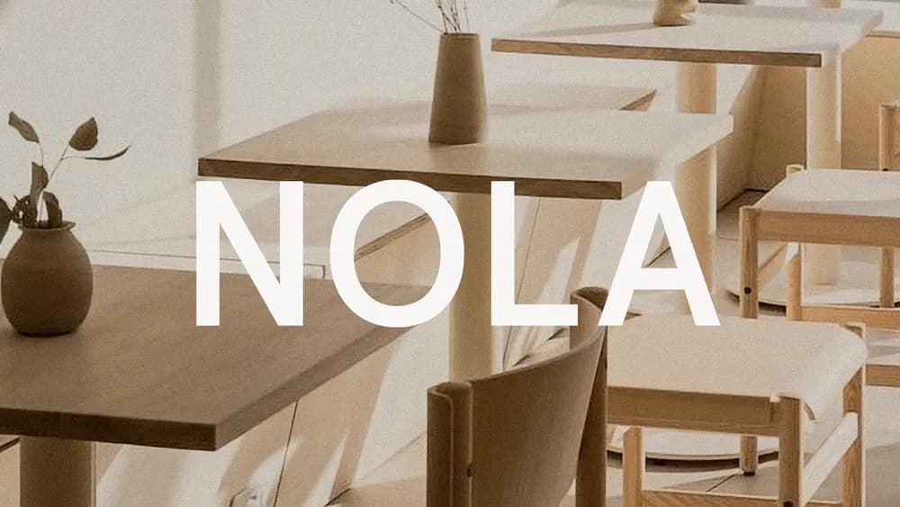 Nola logo by Casey Roarty