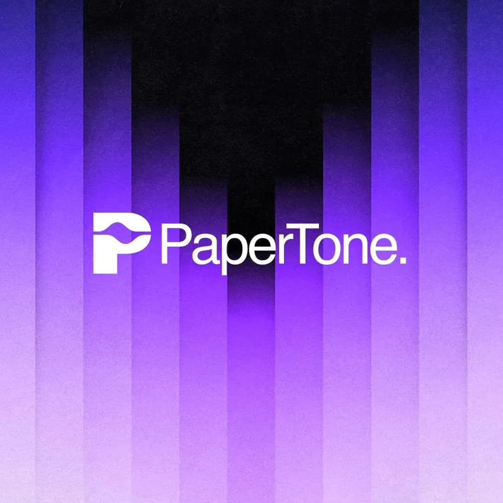 PaperTone logo by Mahamud