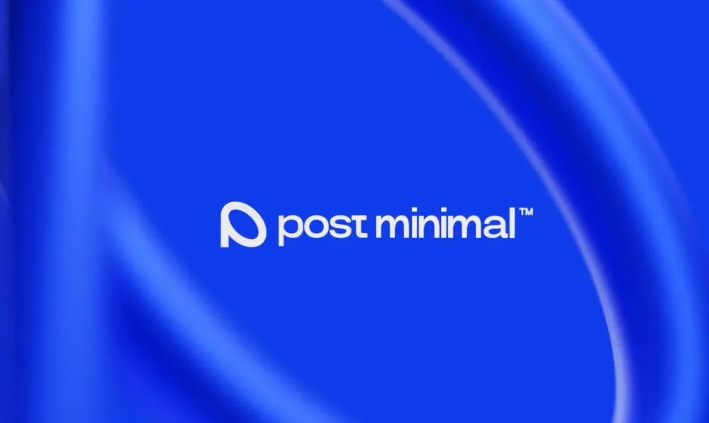 Post Minimal logo by Anenik Studio