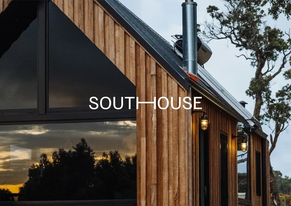 South House logo by Kate Zest Studio