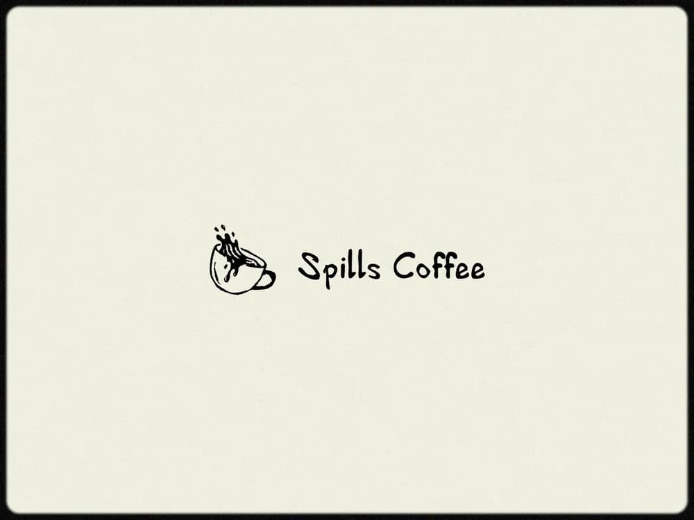 Spills Coffee logo by Sam Stoof