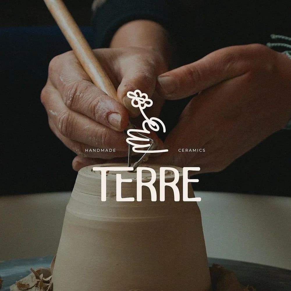 Terre logo by Gatto Studio