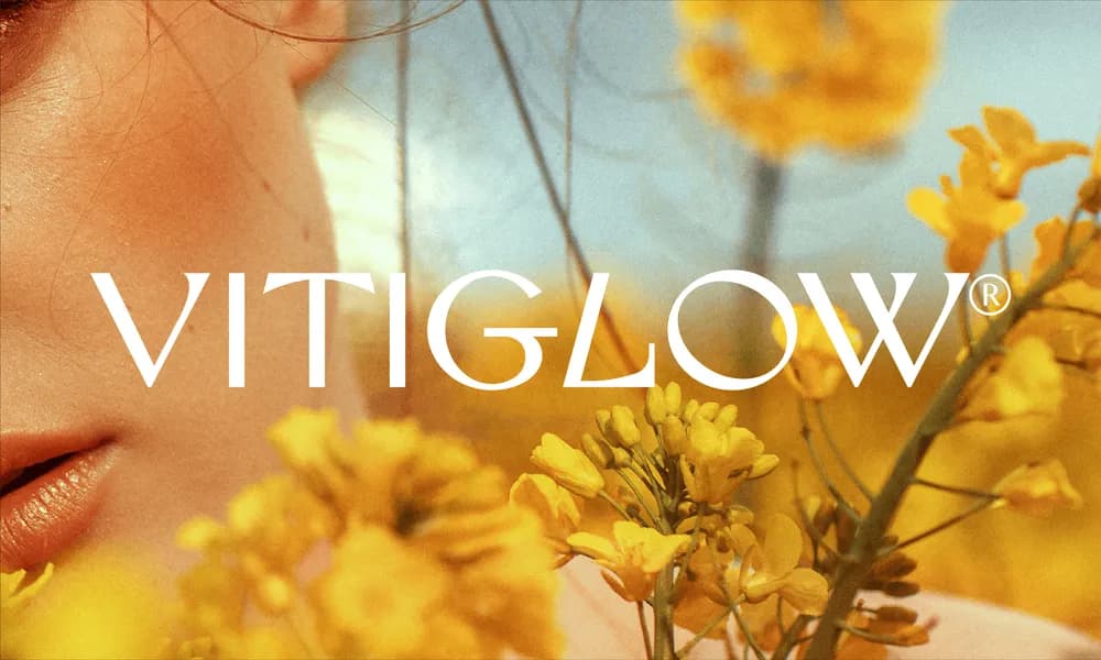 VITIGLOW logo by Femi Idris