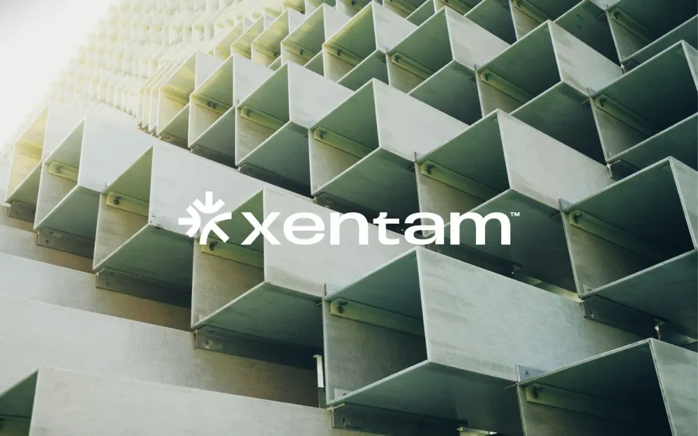 Xentam logo by Tuintrick Studio