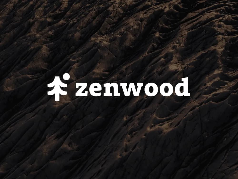 Zenwood logo by Zsolt Kálmán